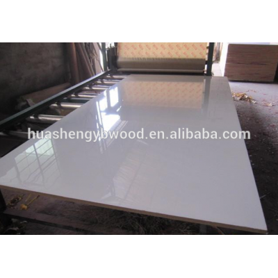 18mm Best price high glossy UV MDF for kitchen cabinet