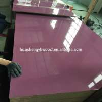 High gloss UV plywood for decoration and furniture