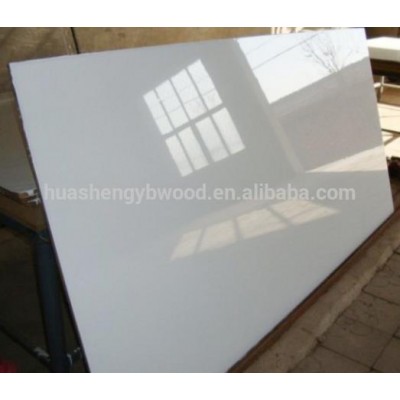 High Glossy White UV Melamine MDF Board for Cabinet